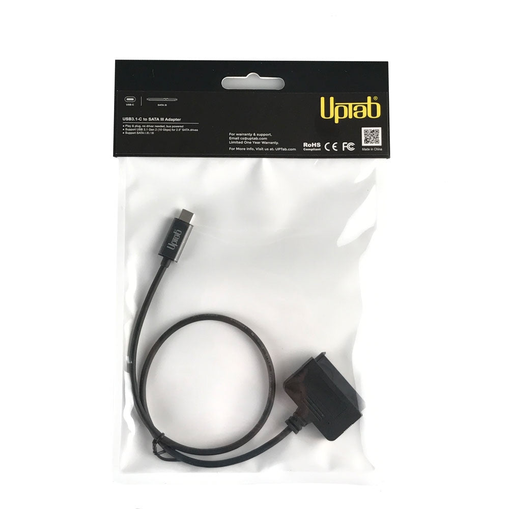 UPTab USB-C (Type C) to SATA III Adapter - Packaging